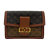 Dauphine MM, 1.890&euro;, Bolso, Marrón, Canvas - General, Vista frontal